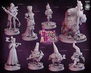 Character Miniatures | Fairy Tales | Fantasy Miniature | Drunken Dwarf TabletopXtra