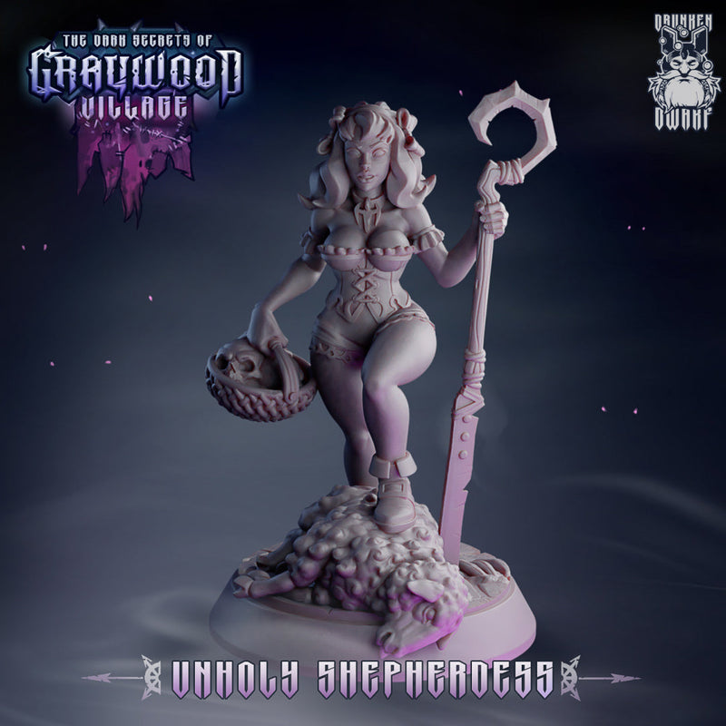 Character Miniatures | Graywood Village | Fantasy Miniature | Drunken Dwarf TabletopXtra