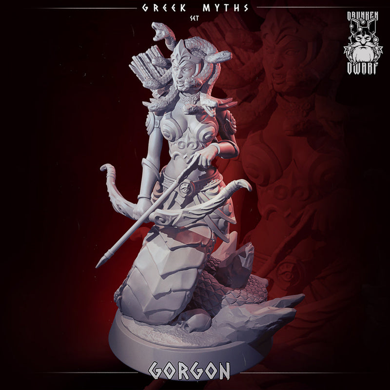 Character Miniatures | Greek Myths | Fantasy Miniature | Drunken Dwarf TabletopXtra