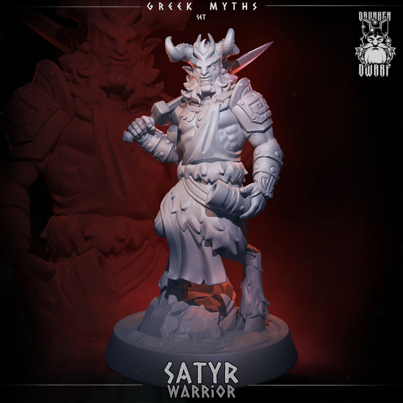 Character Miniatures | Greek Myths | Fantasy Miniature | Drunken Dwarf TabletopXtra