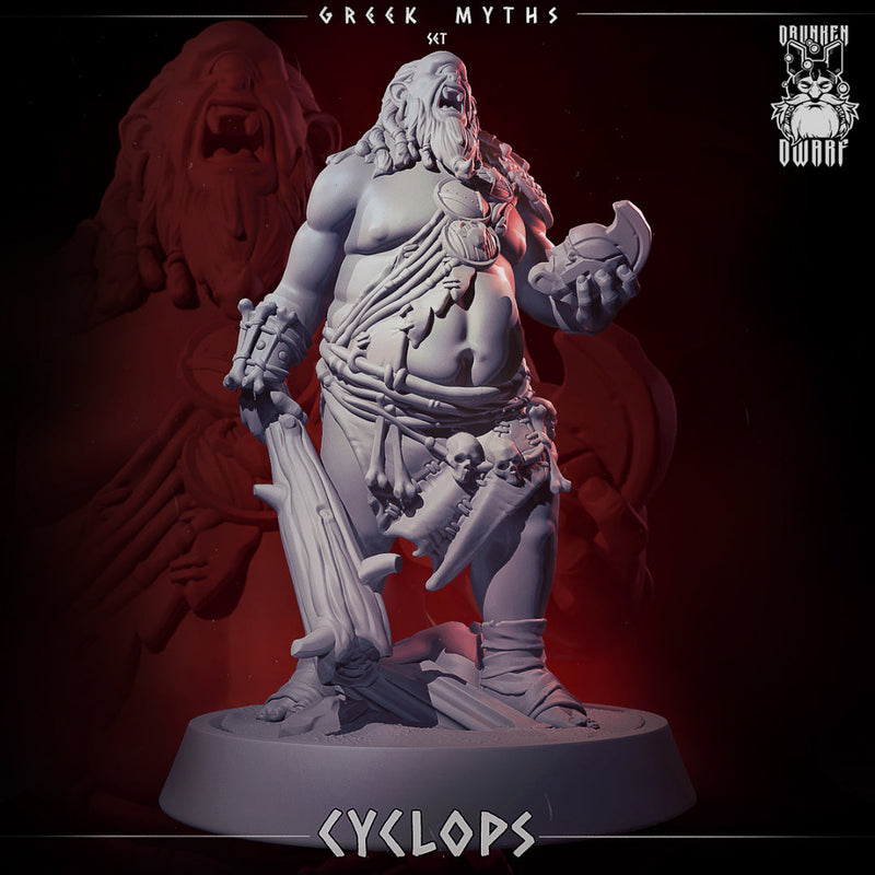 Character Miniatures | Greek Myths | Fantasy Miniature | Drunken Dwarf TabletopXtra