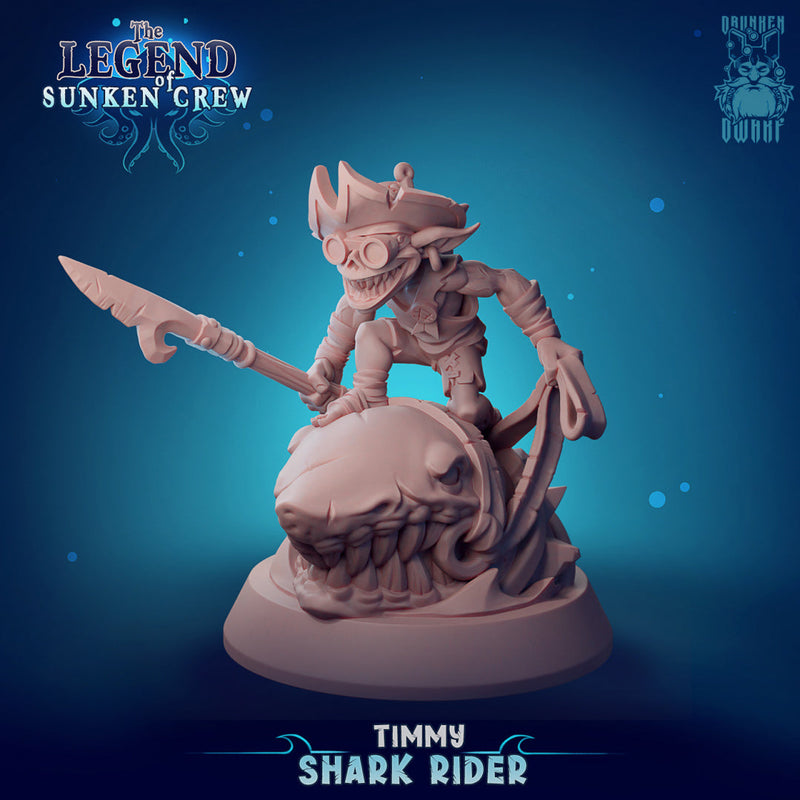 Character Miniatures | The Legend of Sunken Crew | Fantasy Miniature | Drunken Dwarf TabletopXtra
