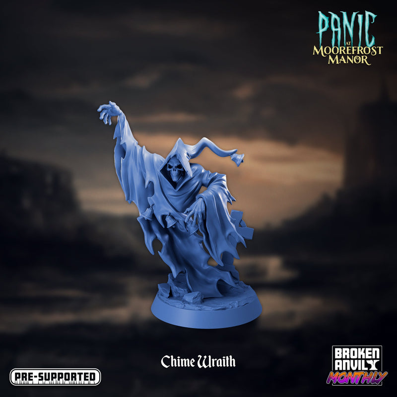 Chime Wraith | Panic at Moorefrost Manor | Tabletop RPG Miniature TabletopXtra