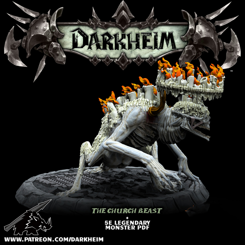 Church Beast | Original Character | Darkheim TabletopXtra
