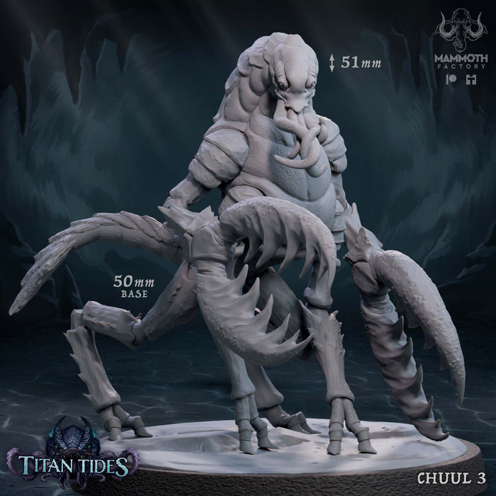 Chuul C | Titan Tides | Fantasy Tabletop Miniature | Mammoth Factory