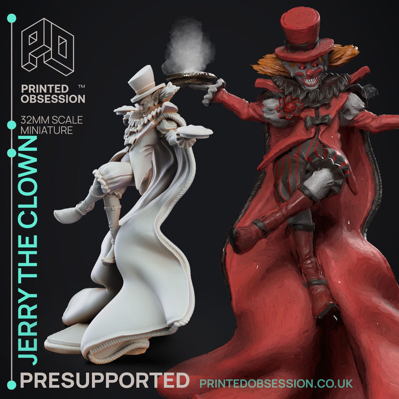 Circus of Horrors Miniatures (Full Set) | Fantasy Miniature | Printed Obsession TabletopXtra