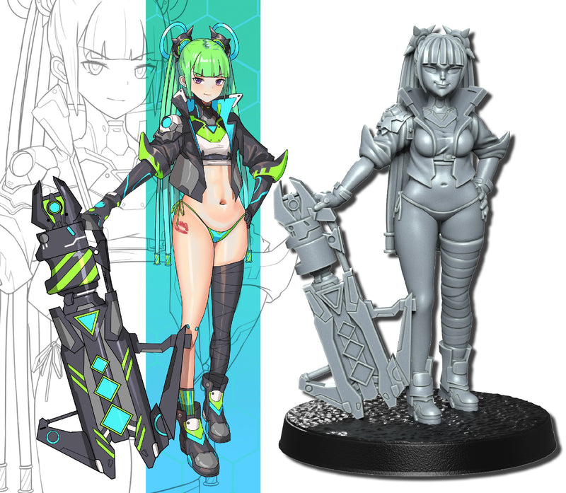 Neokingdom III Miniatures | Fantasy Miniature | RN Estudio