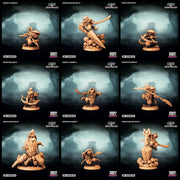 Clans of Kinjo Island Miniatures (Full Set) | Tabletop RPG Miniature TabletopXtra