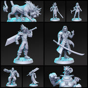 Classic JRPG VII Miniatures | Classic JRPG Vol 2 | Fantasy Miniature | RN Estudio TabletopXtra