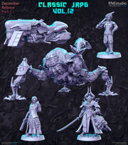 Classic JRPG Vol 12 Miniatures (Full Set) | Fantasy Miniature | RN Estudio TabletopXtra