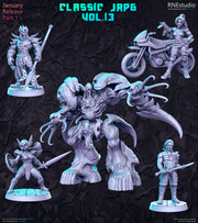 Classic JRPG Vol 13 Miniatures (Full Set) | Fantasy Miniature | RN Estudio TabletopXtra