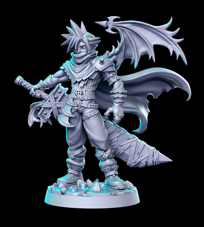 Claude (Winged) | Classic JRPG Vol 4 | Classic JRPG Vol 4 | Fantasy Miniature | RN Estudio TabletopXtra