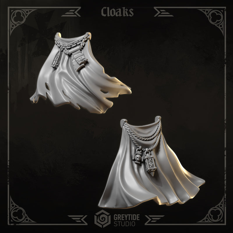 Cloaks | Eternal Crusaders | Conversion Bits For 28mm 32mm Sci-fi Marines
