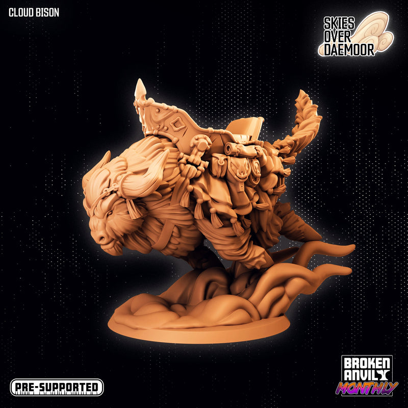 Cloud Bison | Skies Over Daemoor | Tabletop RPG Miniature TabletopXtra