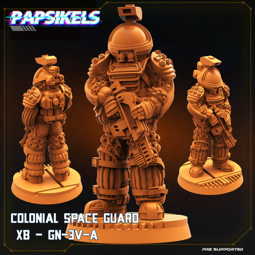 Colonial Space Guard XB-GN-3V-A | Sci-Fi Specials | Sci-Fi Miniature | Papsikels TabletopXtra