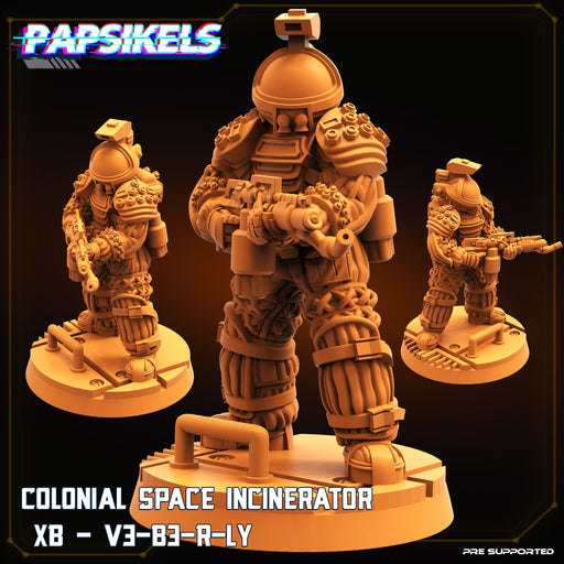 Colonial Space Incinerator XB-V3-B3-R-LY | Sci-Fi Specials | Sci-Fi Miniature | Papsikels TabletopXtra
