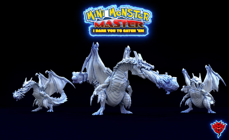 Colossal Inferno Drake (Standing) | Mini Monster Master | Fantasy Miniature | Mini Monster Mayhem TabletopXtra