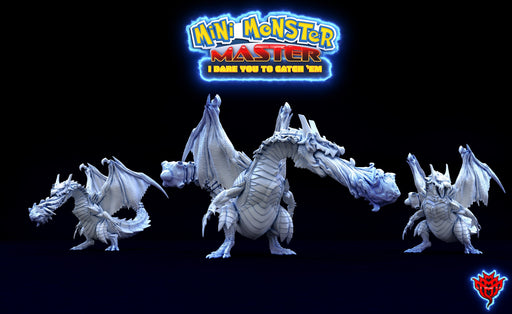 Colossal Inferno Drake (Standing) | Mini Monster Master | Fantasy Miniature | Mini Monster Mayhem TabletopXtra