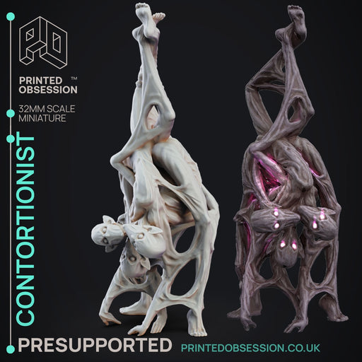 Contortionist | Circus of Horrors | Fantasy Miniature | Printed Obsession TabletopXtra