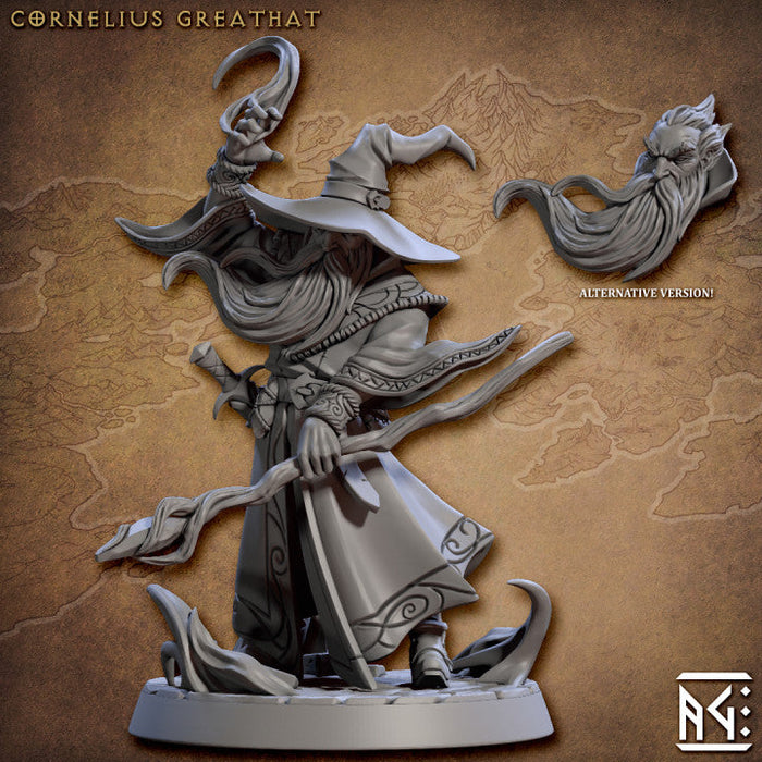 Cornelius Greathat | Arcanist Guild | Fantasy D&D Miniature | Artisan Guild TabletopXtra