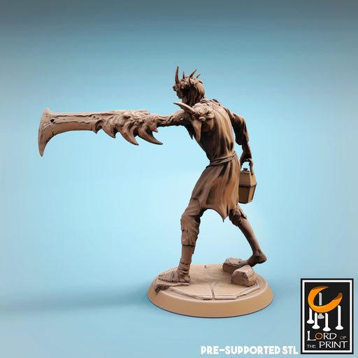 Corrupted Citizen H | Fear the Old God | Fantasy Miniature | Rescale Miniatures TabletopXtra