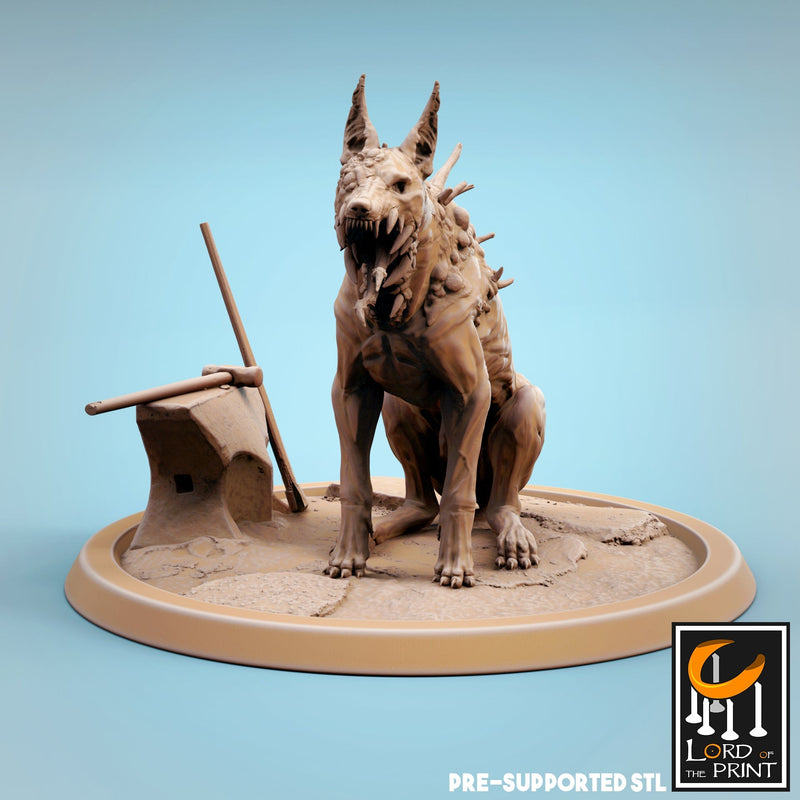 Corrupted Dog C | Fear the Old God | Fantasy Miniature | Rescale Miniatures TabletopXtra
