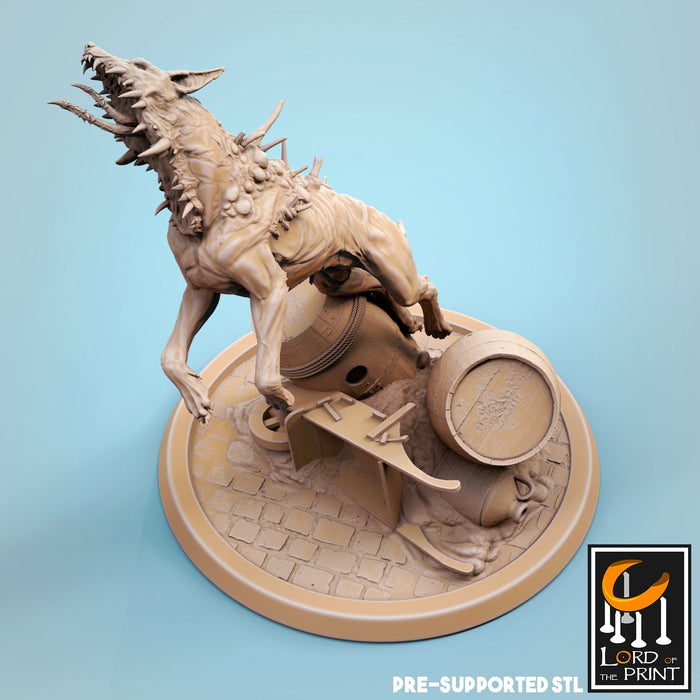 Corrupted Dog E | Fear the Old God | Fantasy Miniature | Rescale Miniatures TabletopXtra