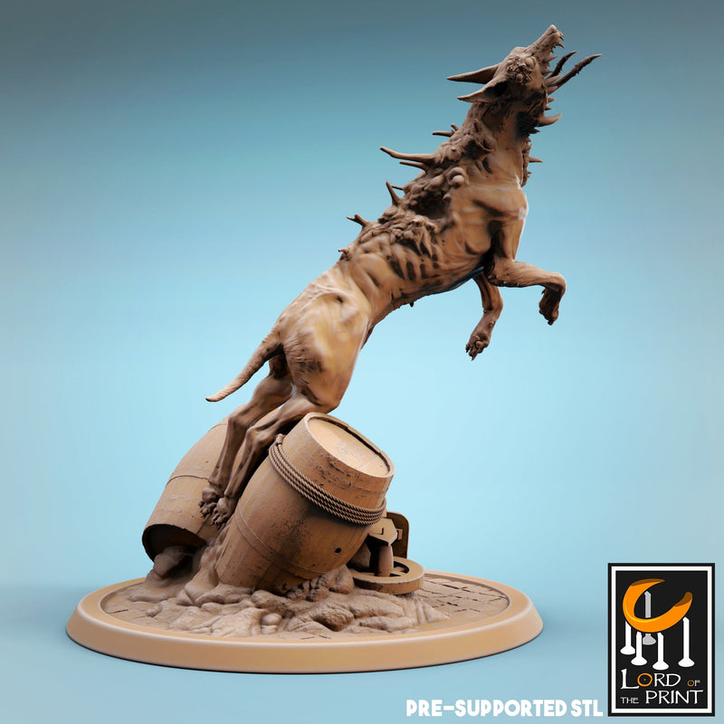 Corrupted Dog E | Fear the Old God | Fantasy Miniature | Rescale Miniatures TabletopXtra