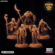 Corsairs of the Ember Void Miniatures (Full Set) | Tabletop RPG Miniature TabletopXtra