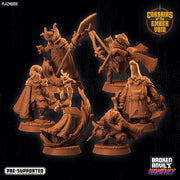 Corsairs of the Ember Void Miniatures (Full Set) | Tabletop RPG Miniature TabletopXtra