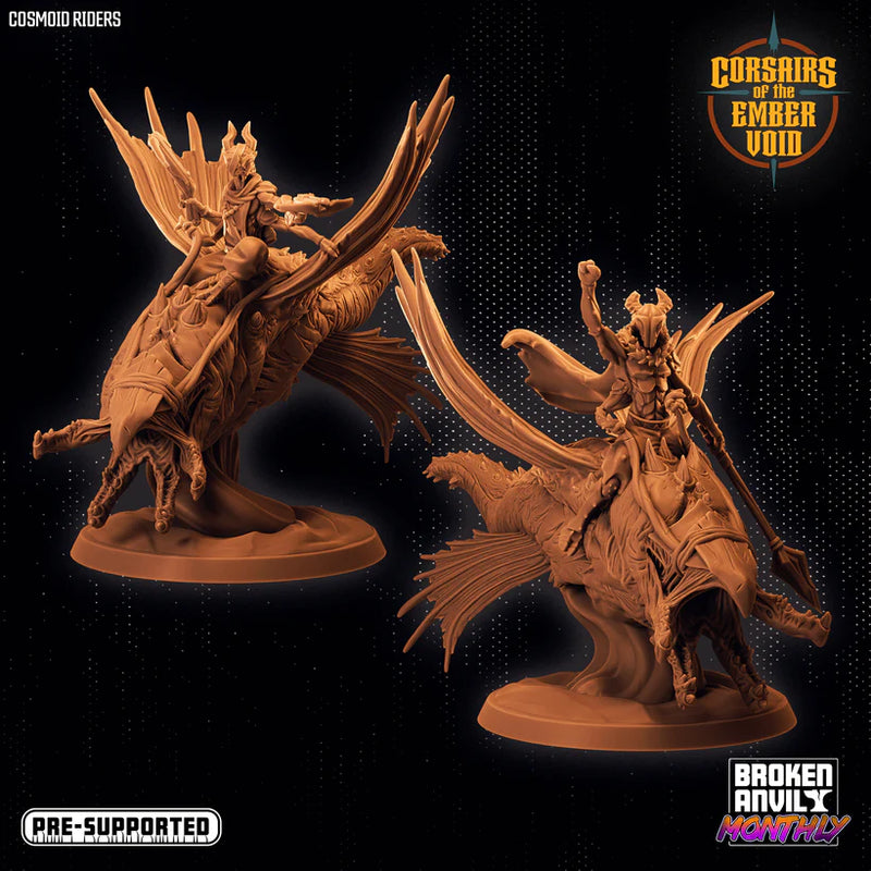 Corsairs of the Ember Void Miniatures (Full Set) | Tabletop RPG Miniature TabletopXtra