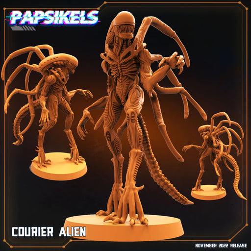 Courier Alien | Sci-Fi Specials | Sci-Fi Miniature | Papsikels TabletopXtra