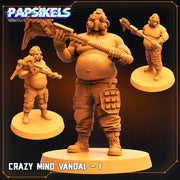 Crazy Mind Miniatures | Droids Vs Crazy | Sci-Fi Miniature | Papsikels TabletopXtra