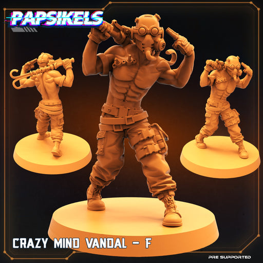 Crazy Mind Vandal F | Droids Vs Crazy | Sci-Fi Miniature | Papsikels TabletopXtra