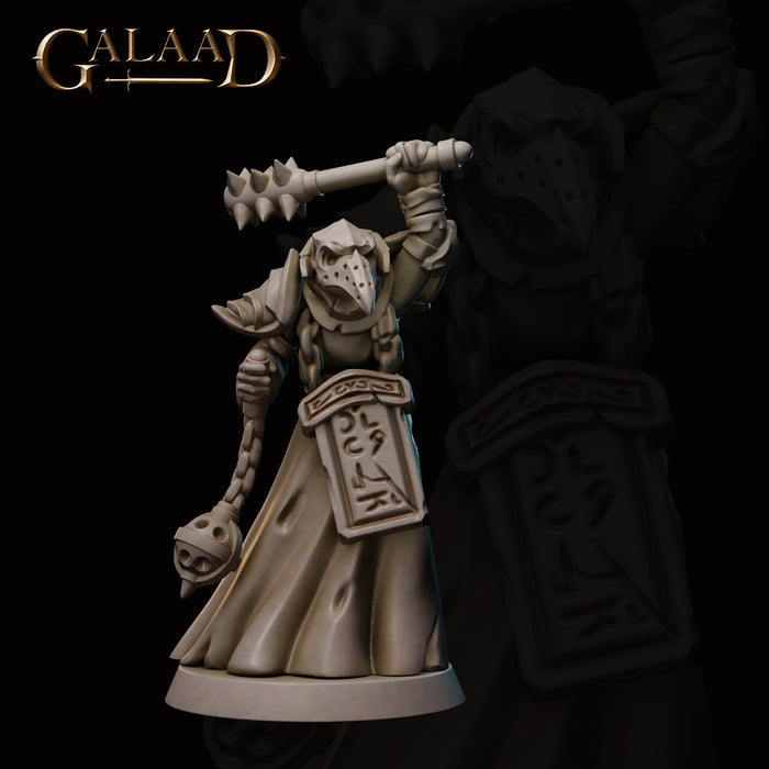 Cultist w/ Mace | Darkness Rise | Fantasy Miniature | Galaad Miniatures TabletopXtra