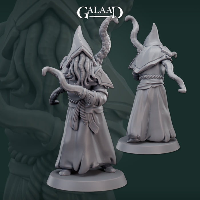 Cursed Cultist Miniatures (Full Set) | Fantasy Miniature | Galaad Miniatures