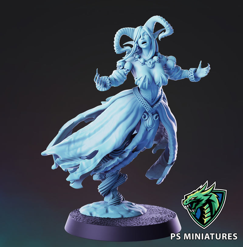 Cursed Elf Banshee Miniatures | Fantasy Miniature | PS Miniatures