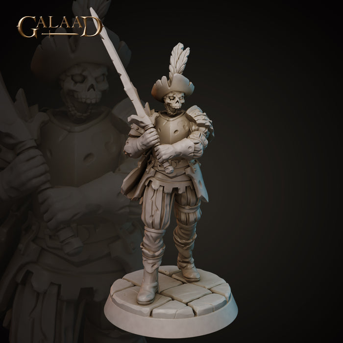 Cursed Mercenary B | Conquistadors | Fantasy Miniature | Galaad Miniatures