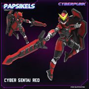 Cyber Sentai Miniatures | Law Upholders Vol 2 | Sci-Fi Miniature | Papsikels TabletopXtra