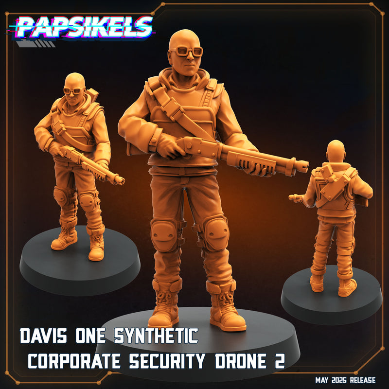 Security Drone Miniatures | Aliens Vs Humans XVII Reconnaissance | Papsikels