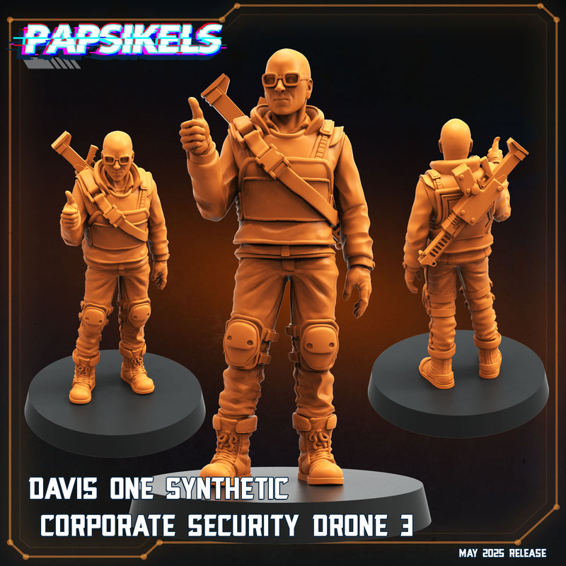 Security Drone Miniatures | Aliens Vs Humans XVII Reconnaissance | Papsikels