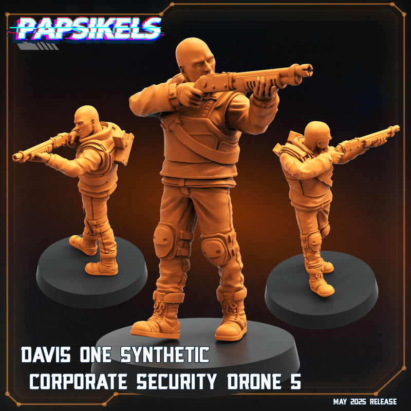 Security Drone Miniatures | Aliens Vs Humans XVII Reconnaissance | Papsikels