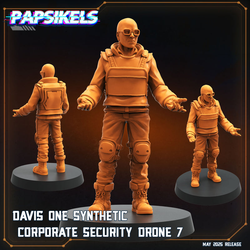 Security Drone Miniatures | Aliens Vs Humans XVII Reconnaissance | Papsikels