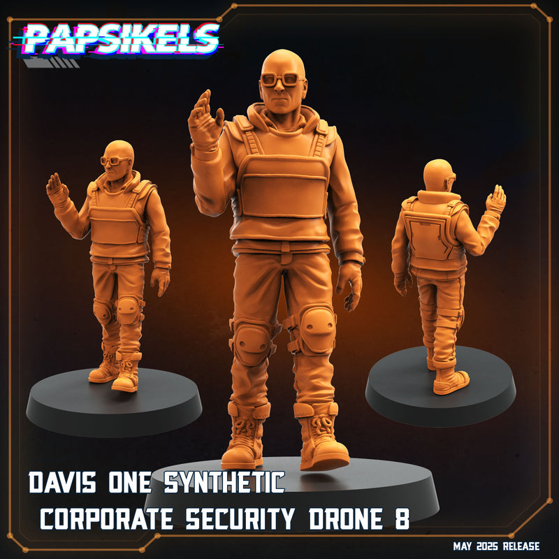Security Drone Miniatures | Aliens Vs Humans XVII Reconnaissance | Papsikels