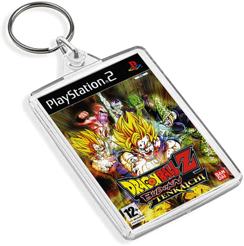 Retro Gaming Box Art Keyring - Gen VI P2 Console Style (Titles A-G)