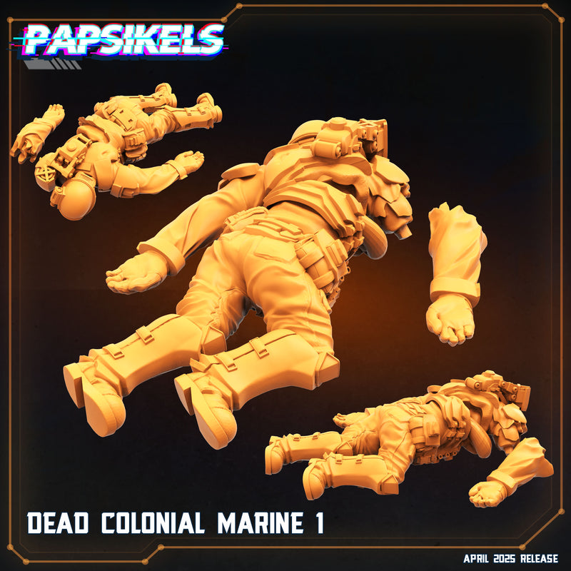 Dead Marine Miniatures | Aliens Vs Humans XVI Star Conflict | Papsikels