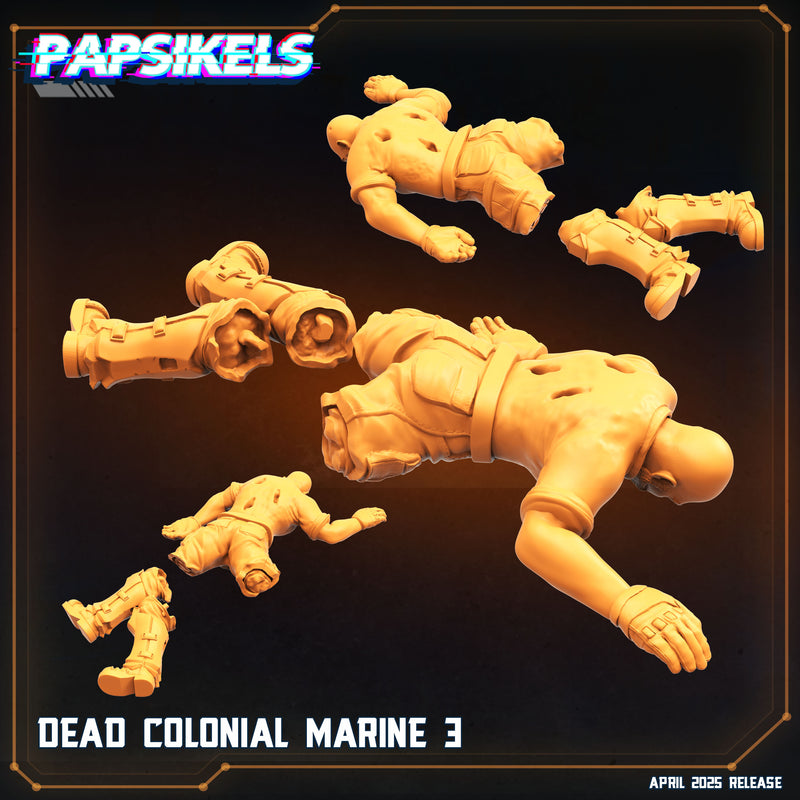 Dead Marine Miniatures | Aliens Vs Humans XVI Star Conflict | Papsikels