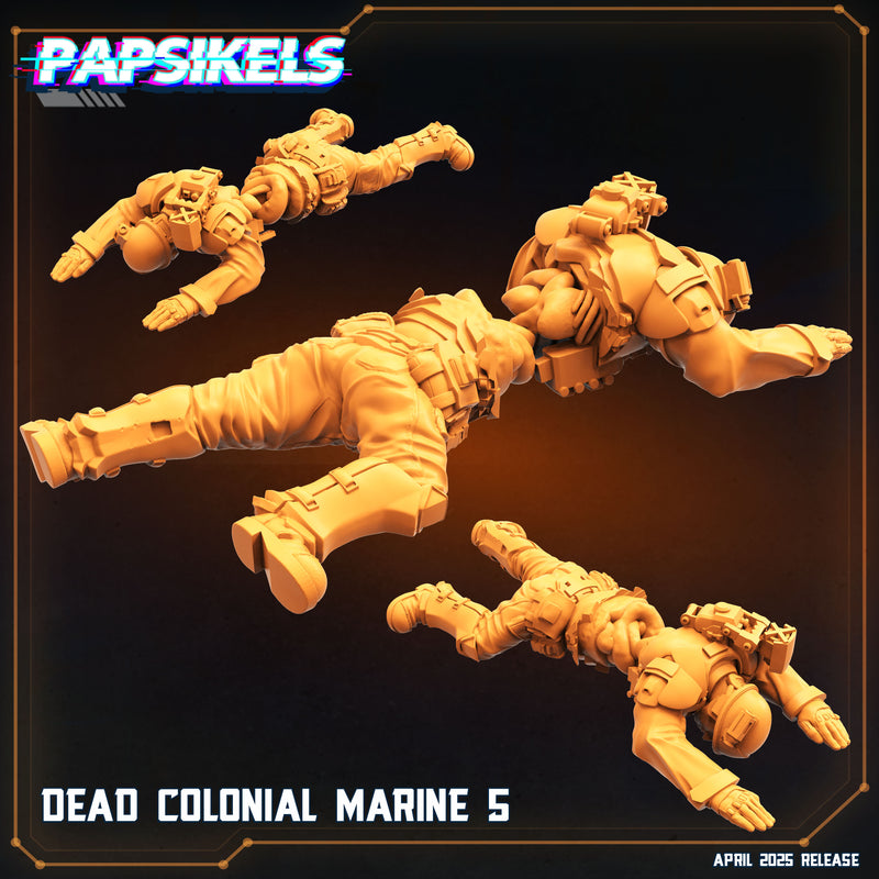 Dead Marine Miniatures | Aliens Vs Humans XVI Star Conflict | Papsikels