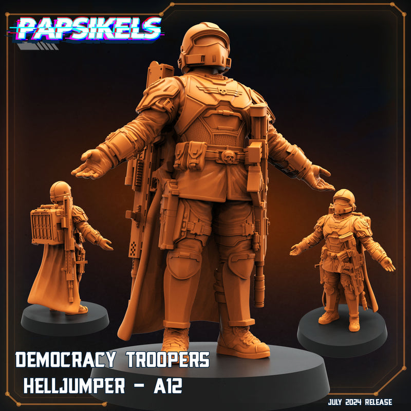 Helljumper Miniatures | Aliens Vs Humans VII Resurgence | Sci-Fi Miniature | Papsikels