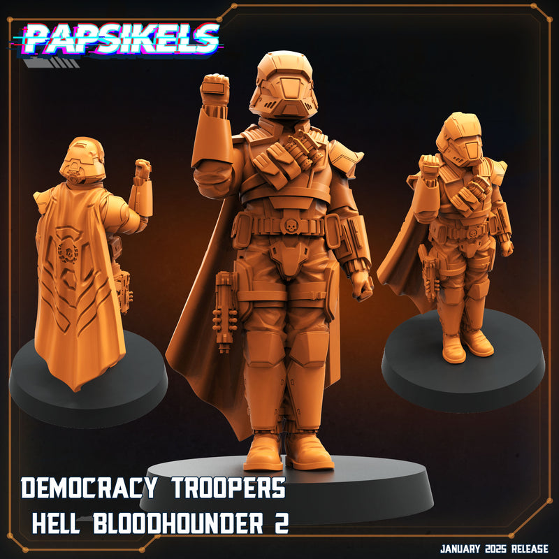 Hell Bloodhounder Miniatures | Aliens Vs Humans XIII Ascension | Papsikels